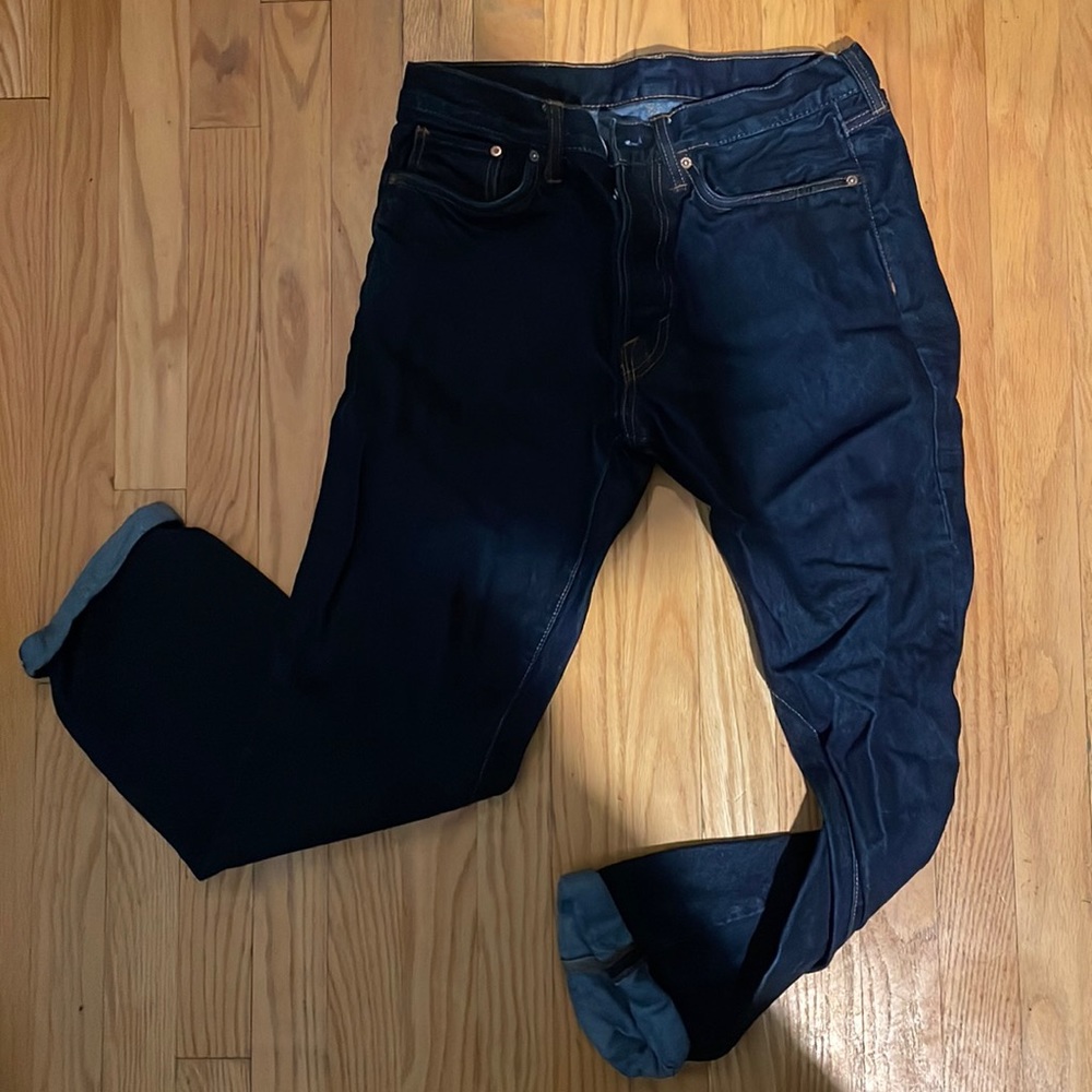 Gap Straight denim jeans, blue, 30/30